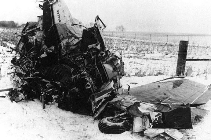 Incidente aereo del 3 gennaio 1959, Clear Lake Iowa